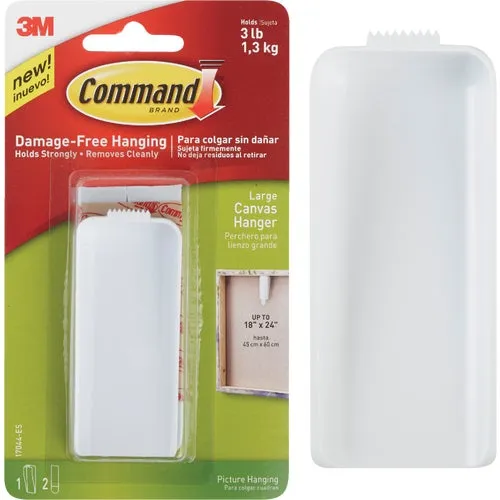 17044-ES 3M Command Canvas Adhesive Picture Hanger