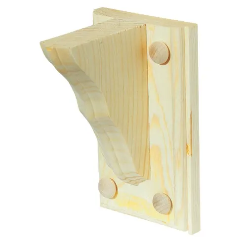 1350/TWB401FSC Waddell Shelf Bracket With Backplate