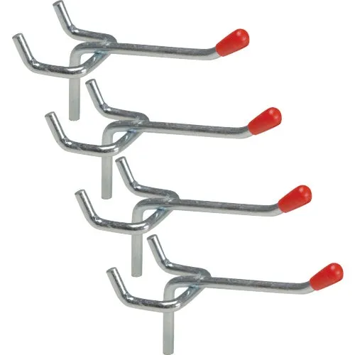 216038 Light Duty Safety Tip Straight Pegboard Hook