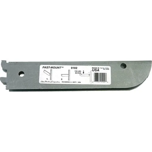BK-0102 John Sterling Fast-Mount Double Shelf Bracket