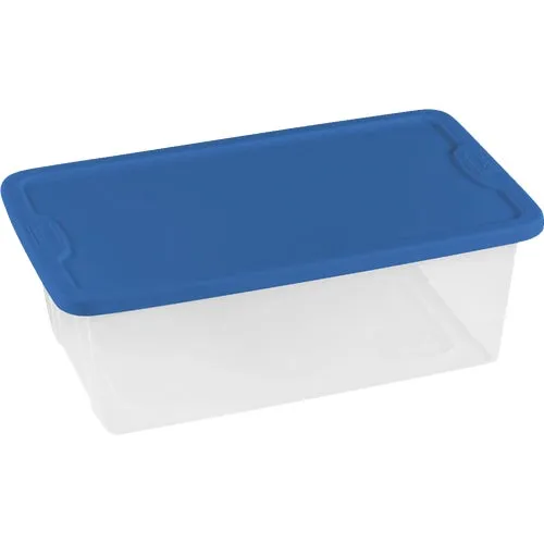 3206CLBL.10 Homz Clear Storage Tote