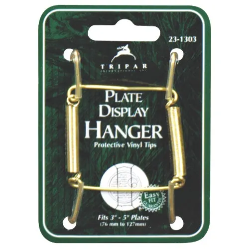 23-1303 Tripar Brass Wire Plate Hanger