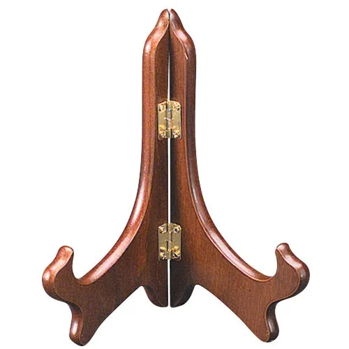 23-1204 Tripar Wooden Plate Stand